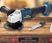  Ryobi 18V Cordless Angle Grinder XG-115-Each