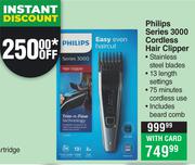 Philips Series 3000 Cordless Hair Clipper
