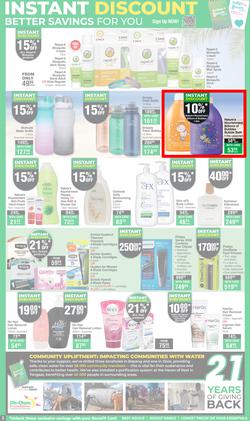 Dis-Chem : Celebrating 21 Years Of Giving Back (17 October - 10 November 2024), page 3
