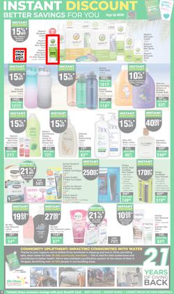 Dis-Chem : Celebrating 21 Years Of Giving Back (17 October - 10 November 2024), page 3
