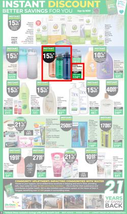 Dis-Chem : Celebrating 21 Years Of Giving Back (17 October - 10 November 2024), page 3