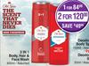 Old Spice 3 In 1 Body, Hair & Face Wash Assorted-400ml Each