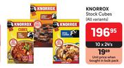 Knorrox Stock Cubes (All Variants)-10 x 24's