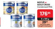 Nestle Or Gold Cross Condensed Milk-6 x 385g