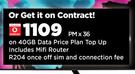 Hisense 98-Inch QLED 4K TV-98Q6Q-On 40GB Data Price Plan Top Up
