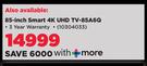 Hisense 85-Inch Smart 4K UHD TV-85A6Q