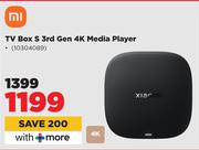MI TV Box S 3rd Gen 4K Media Player