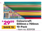 Colourcraft 500mm x 700mm 10-Pack 835938