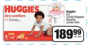 Huggies Dry Comfort Nappies Assorted Jumbo Pack-Per Pack