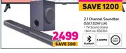 LG 2.1 Channel Soundbar SQC1.DZAFLLK