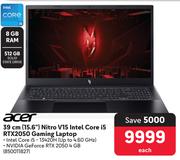 Acer 39cm (15.6") Nitro V15 Intel Core i5 RTX2050 Gaming Laptop