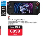 MSI Claw Gaming Handheld