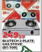 Blutech 2 Plate Gas Stove BT-709