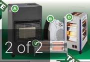  Condere Fan Heater 2000W ZR-5012