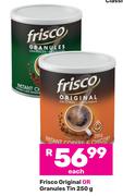 Frisco Original Or Granules Tin-250g Each