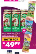 Rhodes 100% Fruit Juice Blend 6 x 200ml Plus Beacon Mallow 3 Egg Strip-Both For