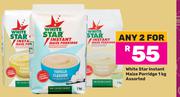 White Star Instant Maize Porridge Assorted-2 x 1Kg