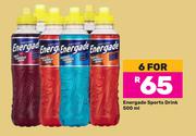 Energade Sports Drink-For 6 x 500ml