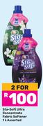 Sta Soft Ultra Concentrate Fabric Softener Assorted-2 x 1L