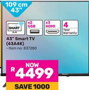 Hisense 109cm (43") Smart TV 43A4K
