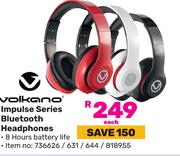 Volkano Impulse Series Bluetooth Headphones-Each
