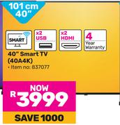 Hisense 101cm (40") Smart TV 40A4K
