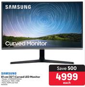 Samsung 81cm (32") Curved LED Monitor