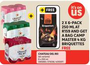 Chateau Del Rei (All Variants)-2 x 6 x 250ml