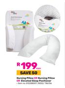 Little One Nursing Pillow Or Nursing Pillow Or Elevated Sleep Positioner-Each