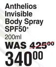 La Roche Posay Anthelios Invisible Body Spray SPF50+-200ml