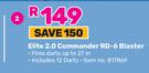Nerf Elite 2.0 Commander RD-6 Blaster