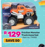 Adventure Wheels Friction Monster Truck Assorted