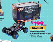 Adventure Wheels 1:24 Radio Control Buggy-Each
