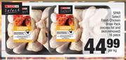 Spar Select Fresh Chicken Braai Pack (Excess Fat And Skin Removed) 16 Piece-Per Kg