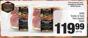 Spar Tender & Tasty Pork Kassler Steak-Per Kg