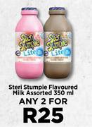 Steri Stumpie Flavoured Milk Assorted-For Any 2 x 350ml