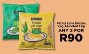 Penny Lane Frozen Veg Assorted-For Any 2 x 1Kg