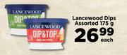 Lancewood Dips Assorted-175g Each