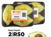 Papaya Prepacks-For 2