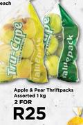 Apple & Pear Thriftpacks Assorted-For 2 x 1kg