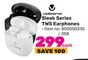 Volkano Sleek Series TWS Earphones-Each