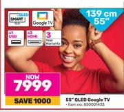 TCL 55" (139cm) QLED Google TV 