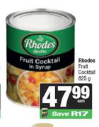 Rhodes Fruit Cocktail-825gm Each