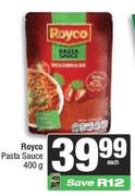 Royco Pasta Sauce-400gm Each