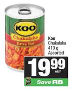 Koo Chakalaka Assorted-410gm Each