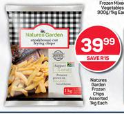 Nature's Garden Frozen Chips Assorted-1Kg Each