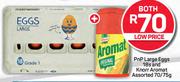 PnP Large Eggs 18s & Knorr Aromat 70/75g-Both For