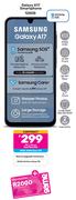 Samsung Galaxy A17 128GB Smartphone-On Red Flexi 245