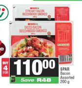 Spar Bacon Assorted-For 4 x 200g