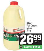 Spar Full Cream Maas-2Kg Each